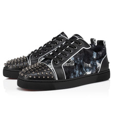 Load image into Gallery viewer, Christian Louboutin Louis Junior Spikes Men Shoes | Color Black
