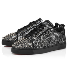 Load image into Gallery viewer, Christian Louboutin Louis Junior Spikes  Men Shoes | Color Black
