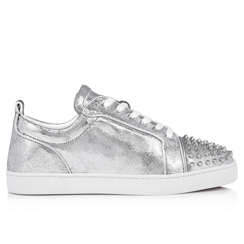 Christian Louboutin Louis Junior Spikes  Men Shoes | Color Silver