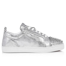 Load image into Gallery viewer, Christian Louboutin Louis Junior Spikes  Men Shoes | Color Silver
