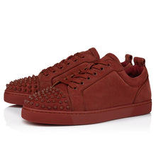 Load image into Gallery viewer, Christian Louboutin Louis Junior Spikes  Men Shoes | Color Brown
