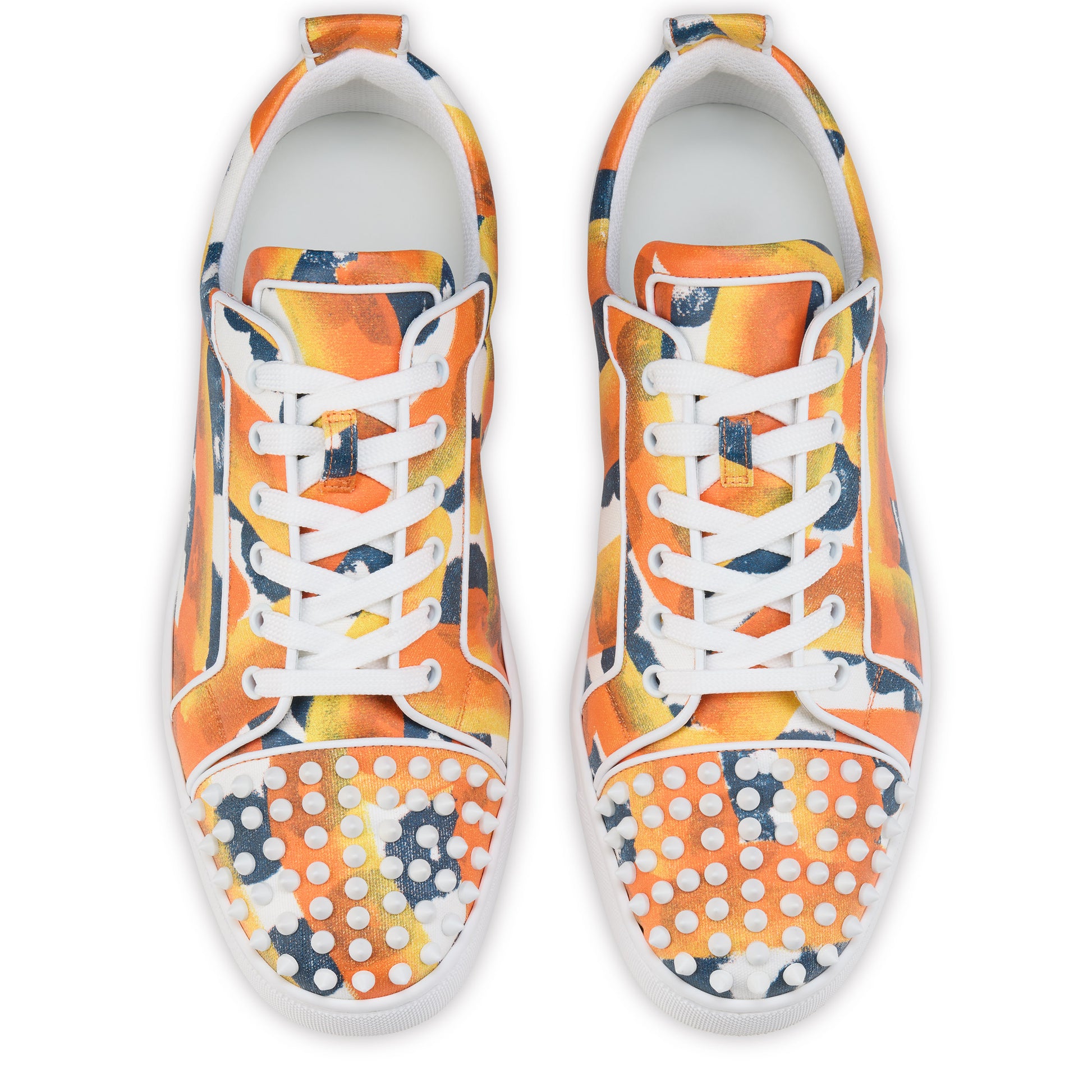 Christian Louboutin Louis Junior Spikes  Men Shoes | Color Multicolor