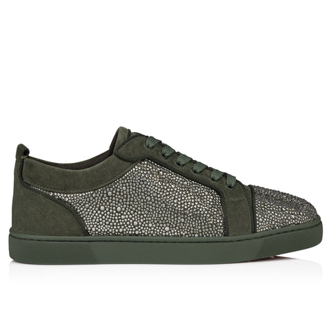 Christian Louboutin Louis Junior Strass Men Shoes | Color Green