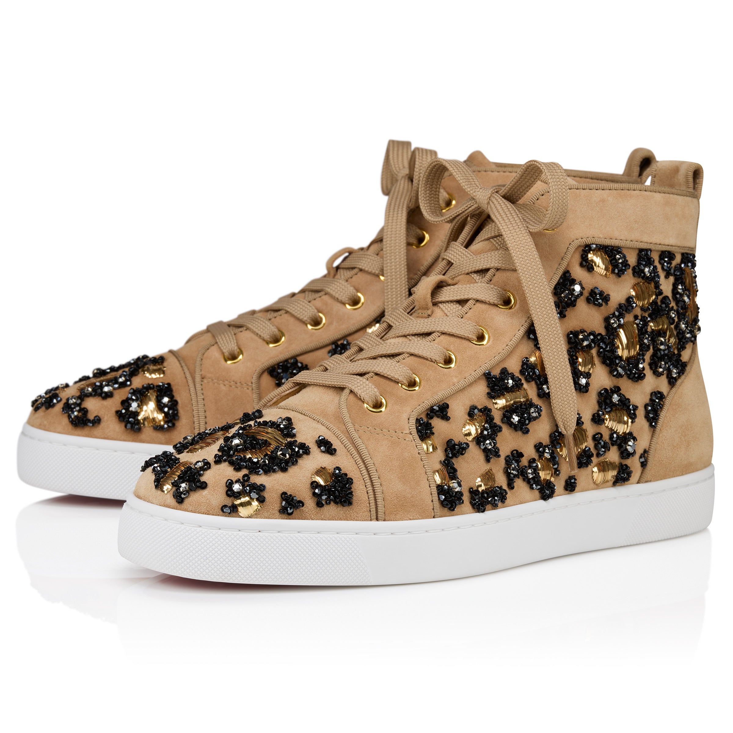 Christian Louboutin Louis Lameleo Men Shoes | Color Beige