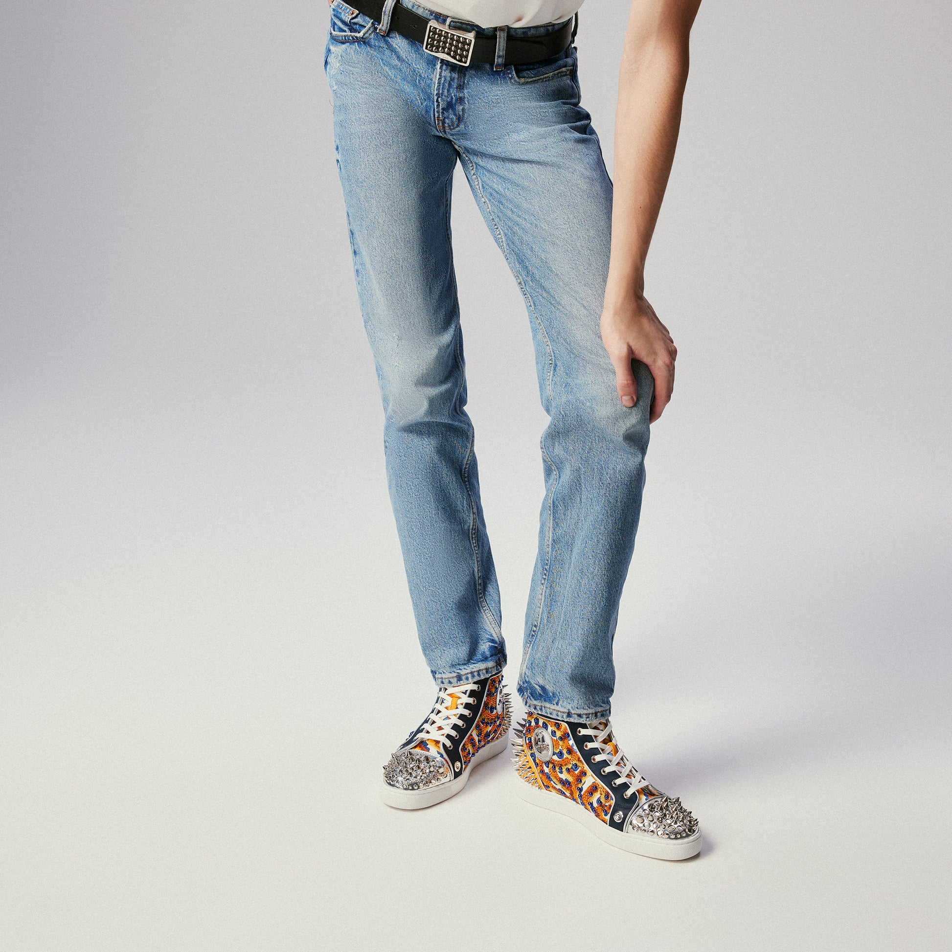 Christian Louboutin Louis No Limit Gaagal Men Shoes | Color Multicolor