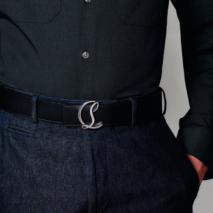 Christian Louboutin M Cl Logo Men Belts | Color Black