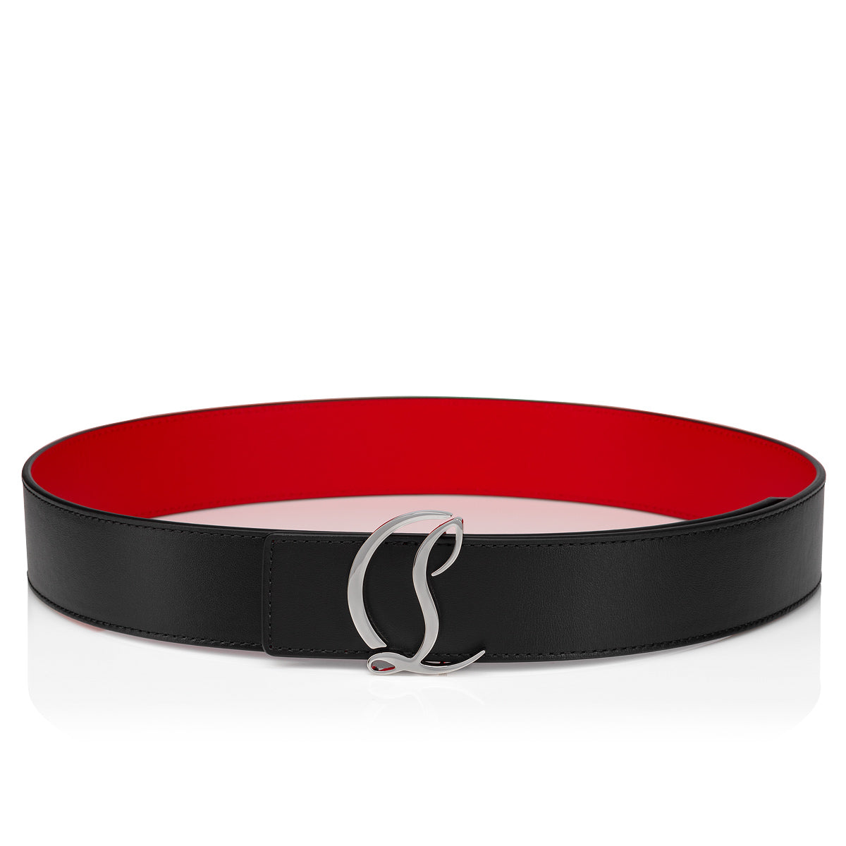 Christian Louboutin M Cl Logo Men Belts | Color Black