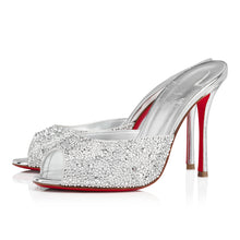 Load image into Gallery viewer, Christian Louboutin Me Dolly Strass Women Shoes | Color Silver
