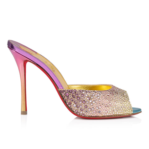 Christian Louboutin Me Dolly Strass Boreal Women Shoes | Color Multicolor