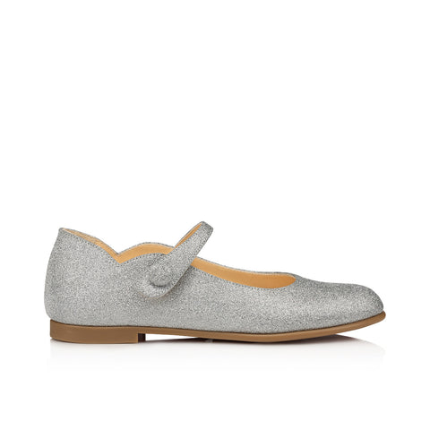 Christian Louboutin Melodie Chick Kids Unisex Shoes | Color Silver