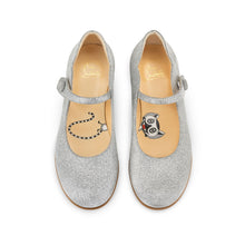 Load image into Gallery viewer, Christian Louboutin Melodie Chick Kids Unisex Shoes | Color Silver
