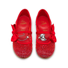 Load image into Gallery viewer, Christian Louboutin Melodie Strass Kids Unisex Shoes | Color Red

