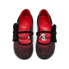 Load image into Gallery viewer, Christian Louboutin Melodie Strass Kids Unisex Shoes | Color Black
