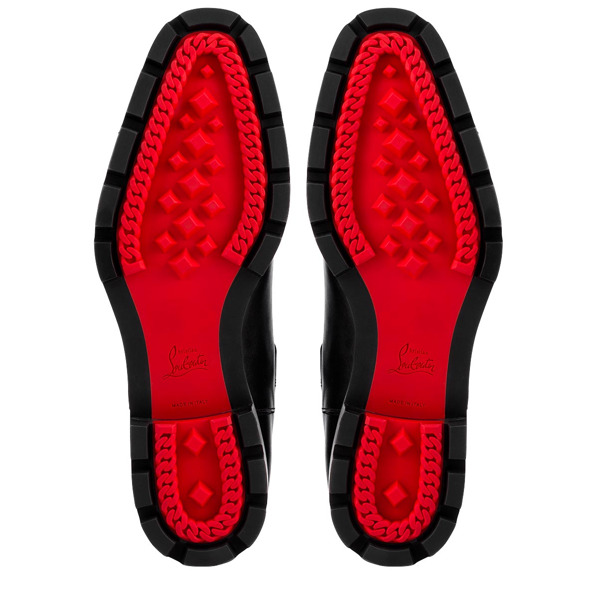 Christian Louboutin Melon Spikes Men Shoes | Color Black