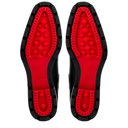 Christian Louboutin Melon Spikes Men Shoes | Color Black