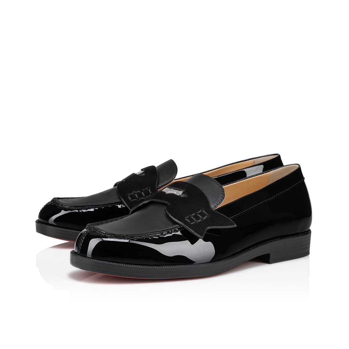 Christian Louboutin Mini Penny Kids Unisex Shoes | Color Black