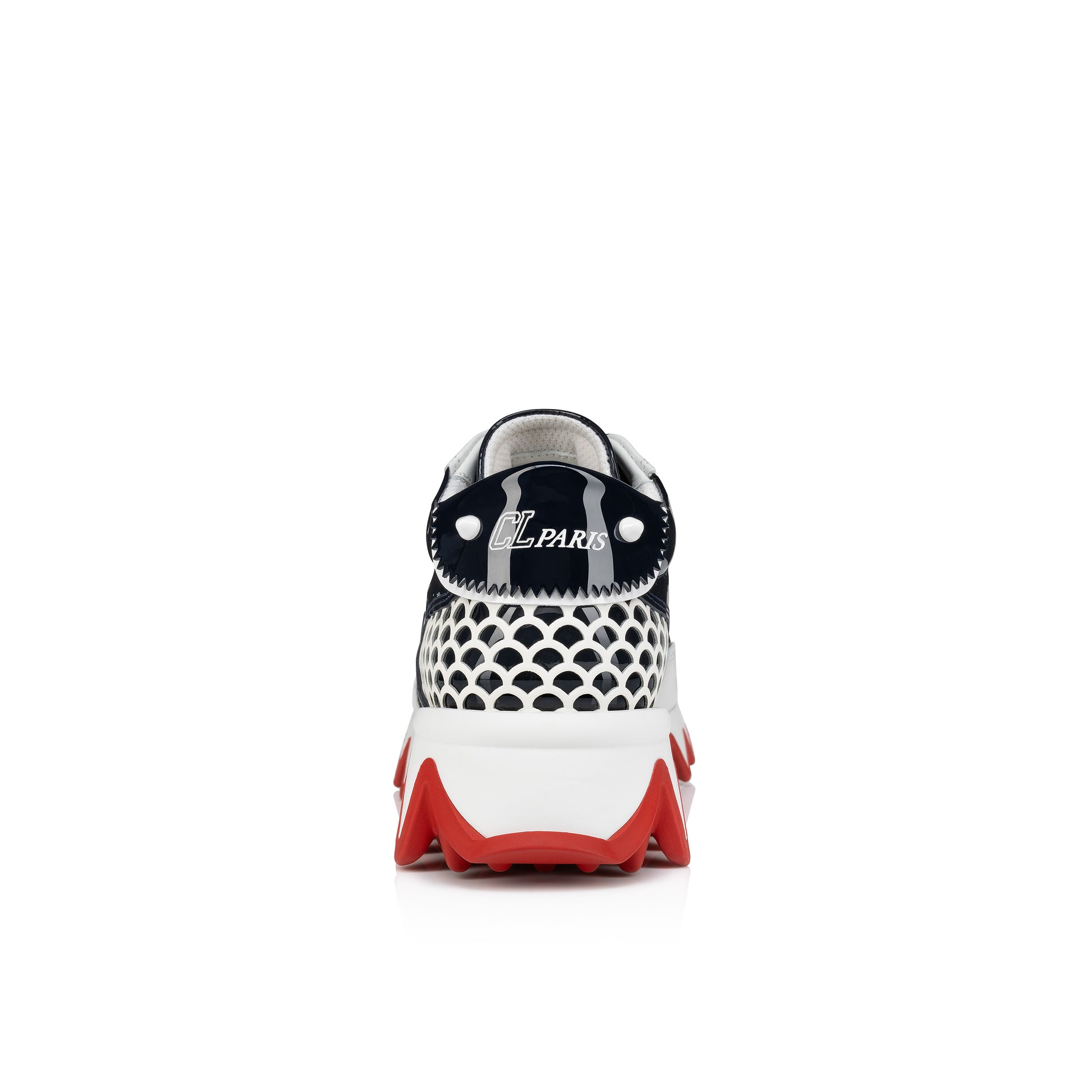Christian Louboutin Mini Shark Kids Unisex Shoes | Color Navy