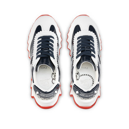 Christian Louboutin Mini Shark Kids Unisex Shoes | Color Navy