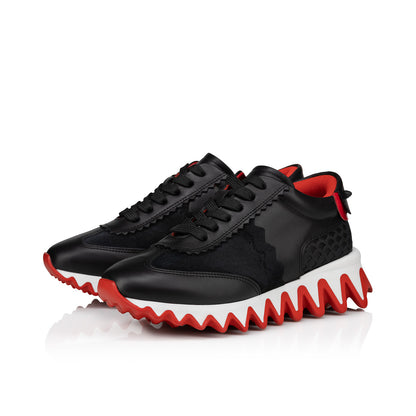 Christian Louboutin Mini Shark Kids Unisex Shoes | Color Black