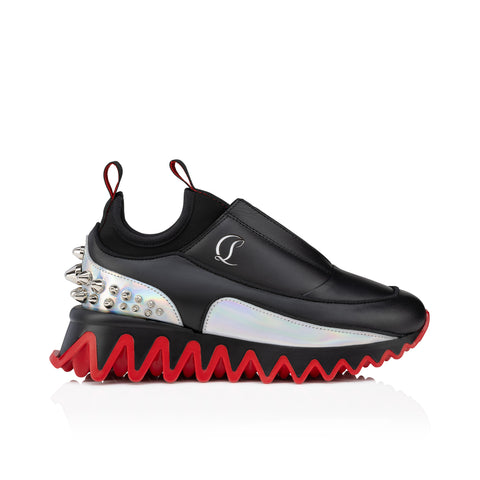 Christian Louboutin Mini Sharkyloub Kids Unisex Shoes | Color Black