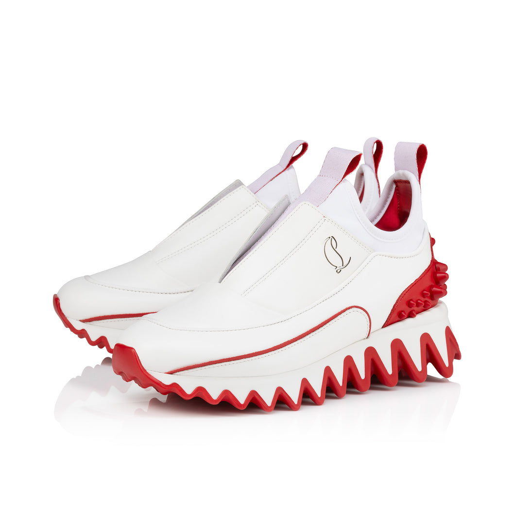 Christian Louboutin Mini Sharkyloub Kids Unisex Shoes | Color White