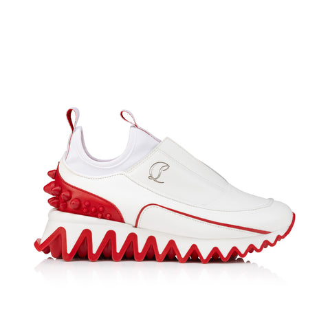 Christian Louboutin Mini Sharkyloub Kids Unisex Shoes | Color White