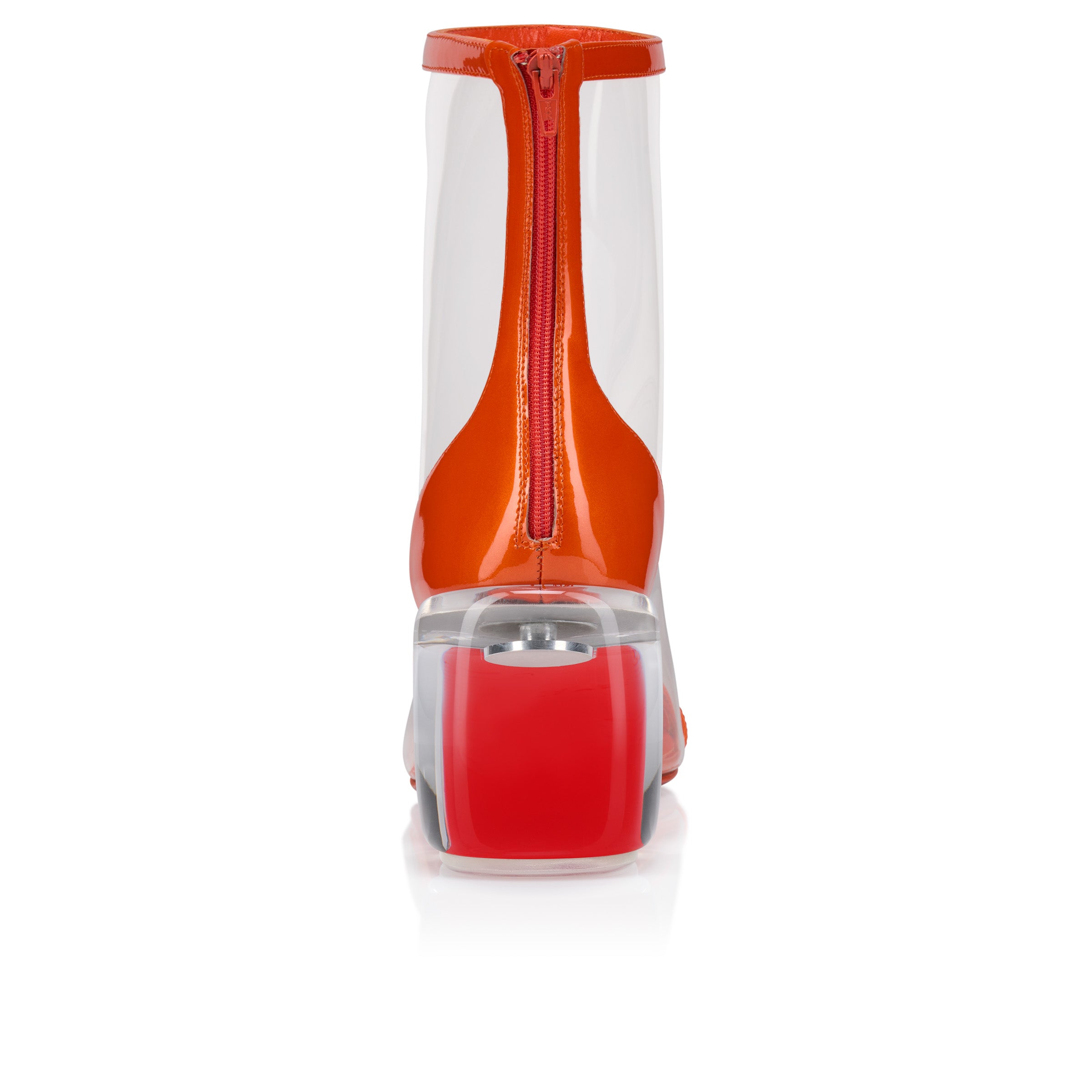 Christian Louboutin Minny Bubble Booty Women Shoes | Color Orange