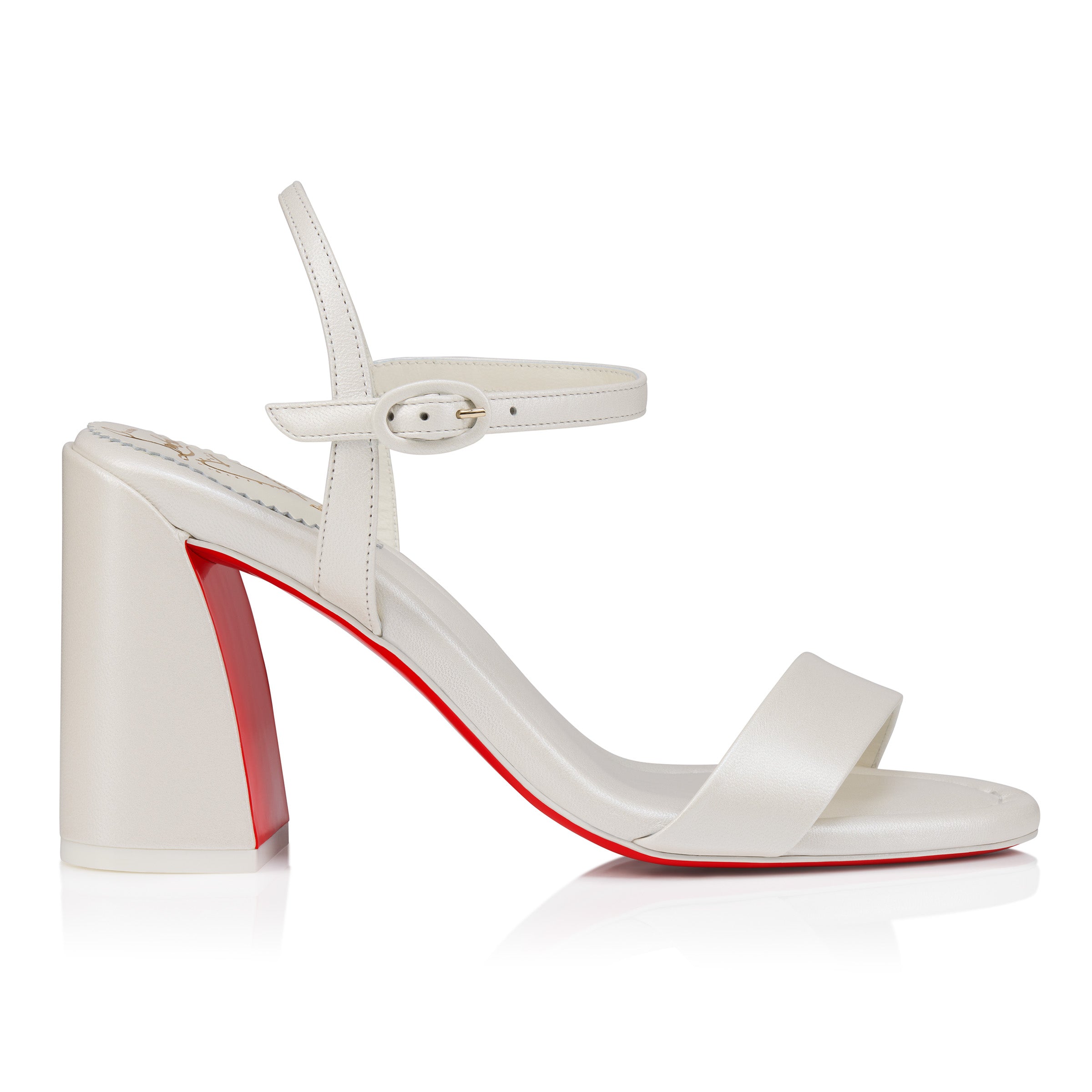 Christian Louboutin Miss Jane Sandal Women Shoes | Color White