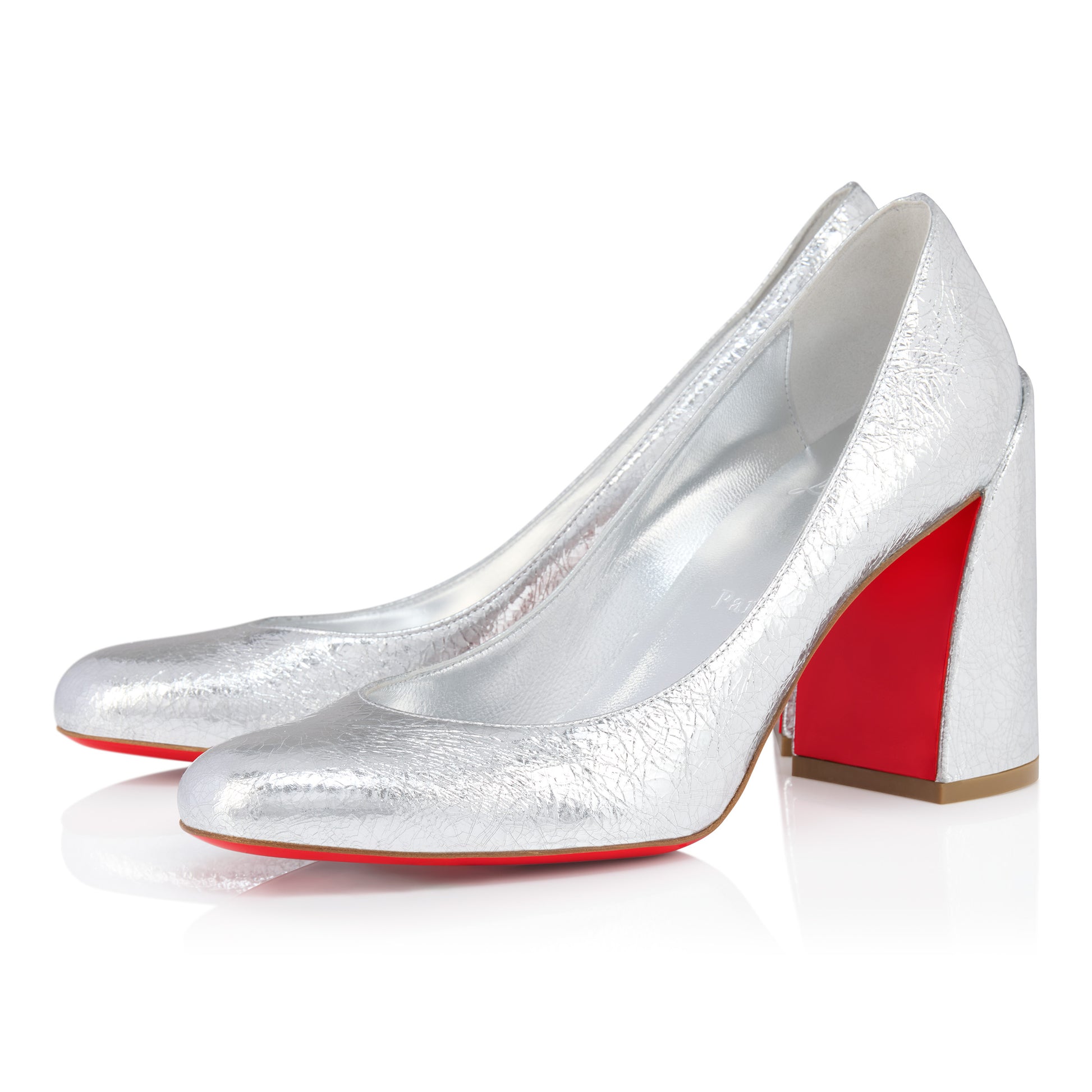 Christian Louboutin Miss Sab Women Shoes | Color Silver