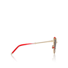 Load image into Gallery viewer, Christian Louboutin Miss Z Lb0002 Women Eyewear | Color Gold
