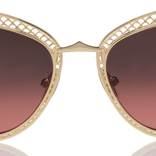 Load image into Gallery viewer, Christian Louboutin Miss Z Lb0002 Women Eyewear | Color Gold
