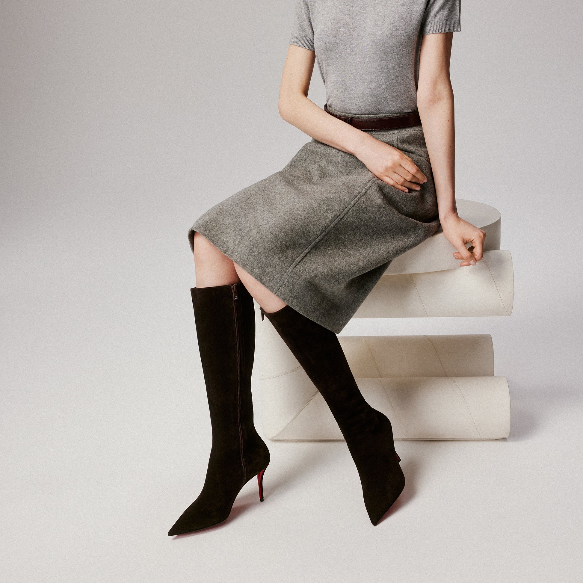 Christian Louboutin Miss Z Botta Women Shoes | Color Brown