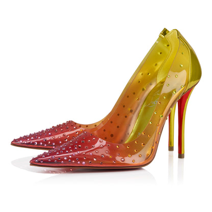 Christian Louboutin Miss Z Degrastrass Pvc Women Shoes | Color Multicolor