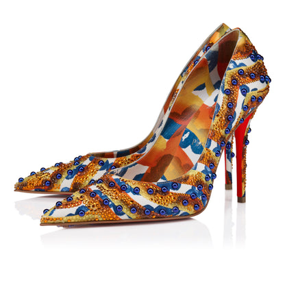 Christian Louboutin Miss Z Gaagal Sphere Women Shoes | Color Orange