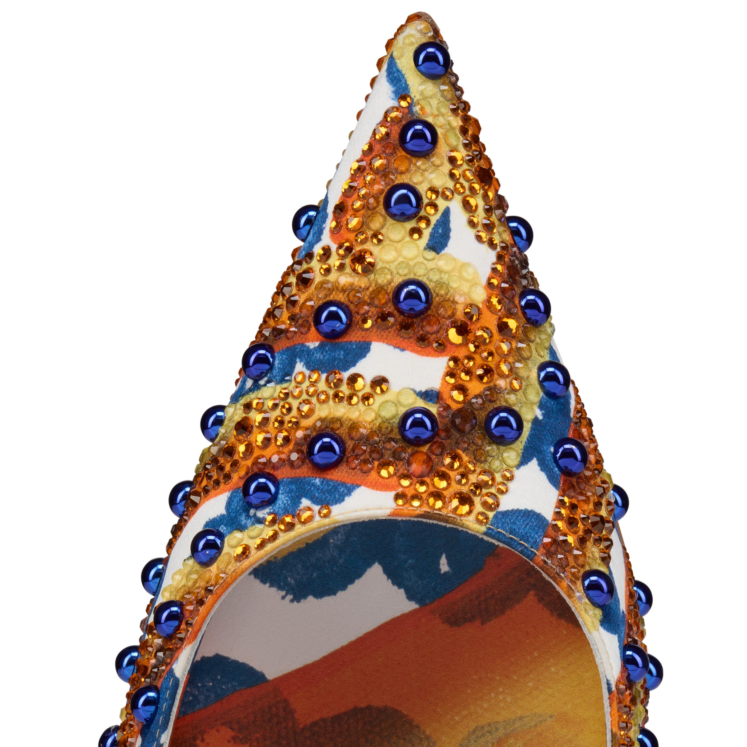 Christian Louboutin Miss Z Gaagal Sphere Women Shoes | Color Orange