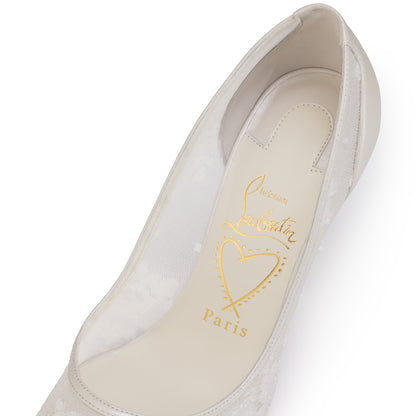 Christian Louboutin Miss Z Mesh Women Shoes | Color White
