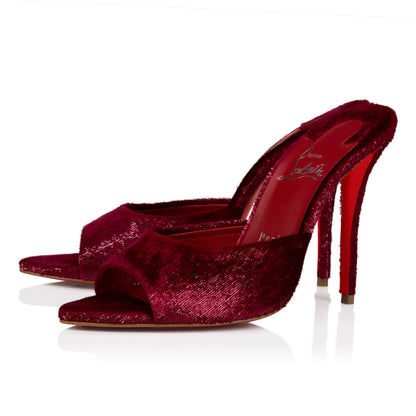 Christian Louboutin Miss Z Mule Women Shoes | Color Red