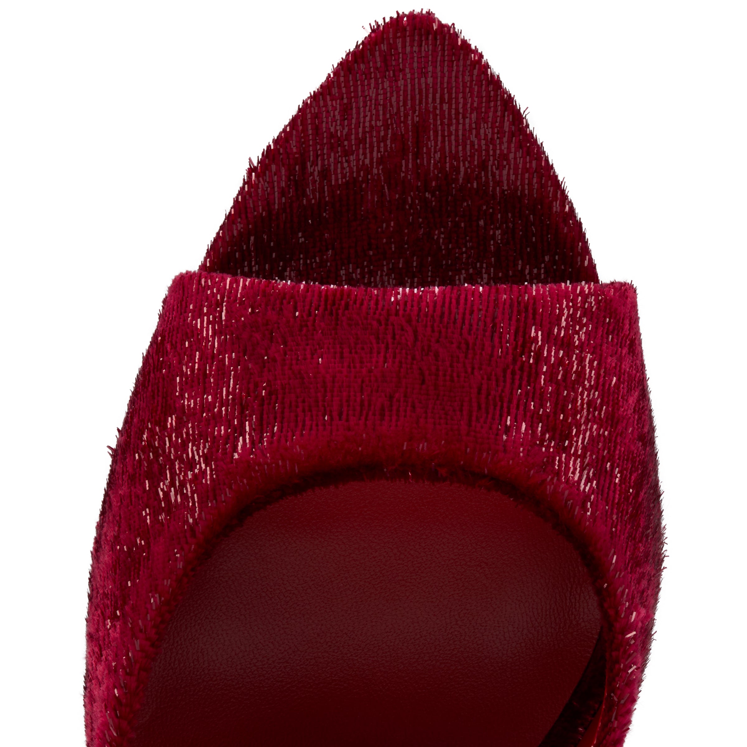 Christian Louboutin Miss Z Mule Women Shoes | Color Red