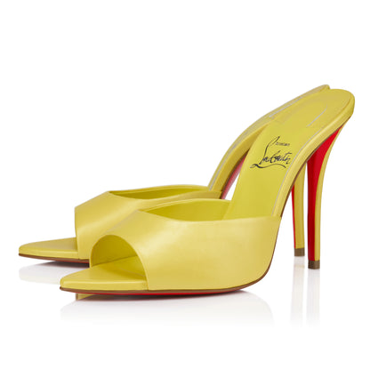 Christian Louboutin Miss Z Mule Women Shoes | Color Yellow
