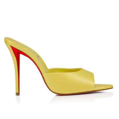 Christian Louboutin Miss Z Mule Women Shoes | Color Yellow