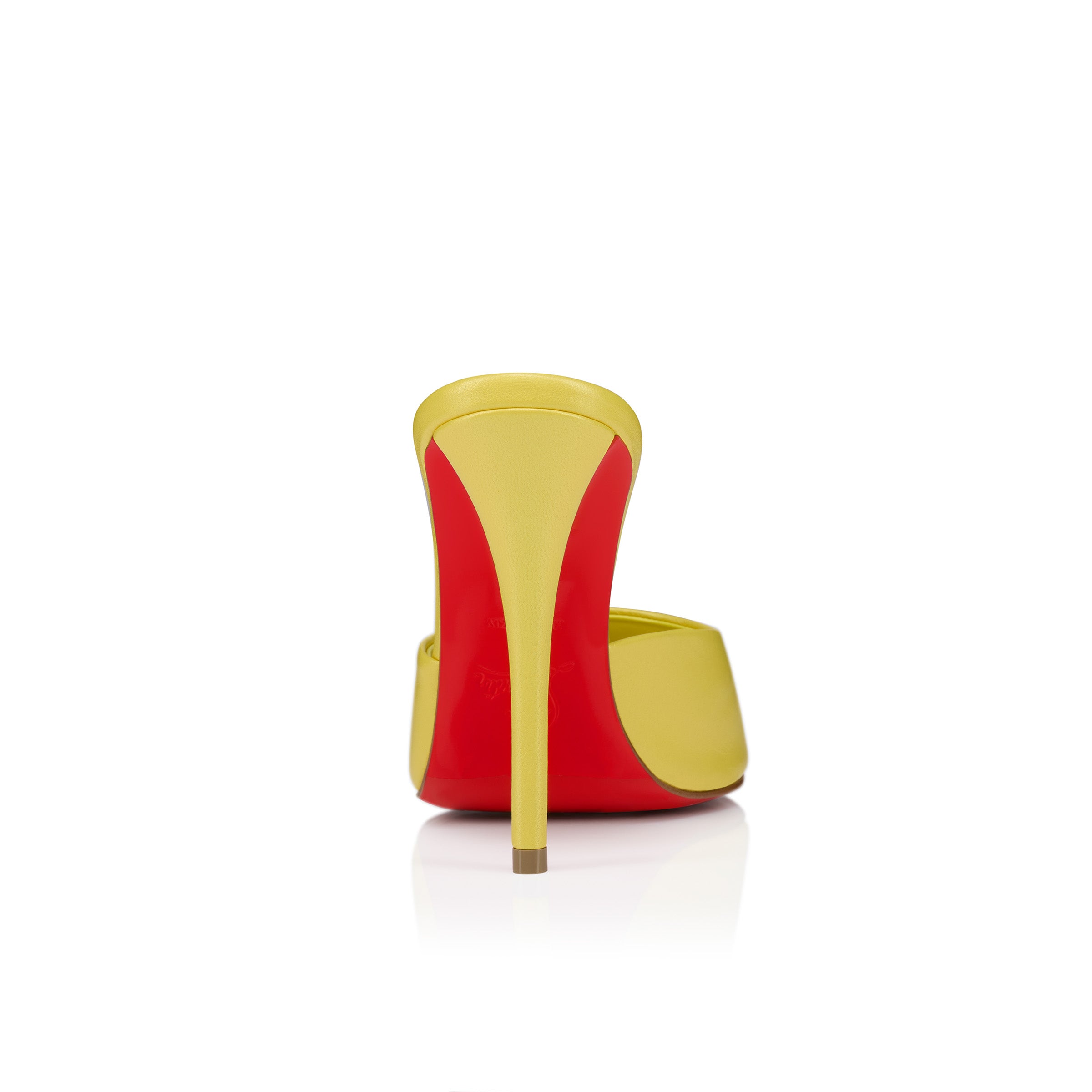 Christian Louboutin Miss Z Mule Women Shoes | Color Yellow