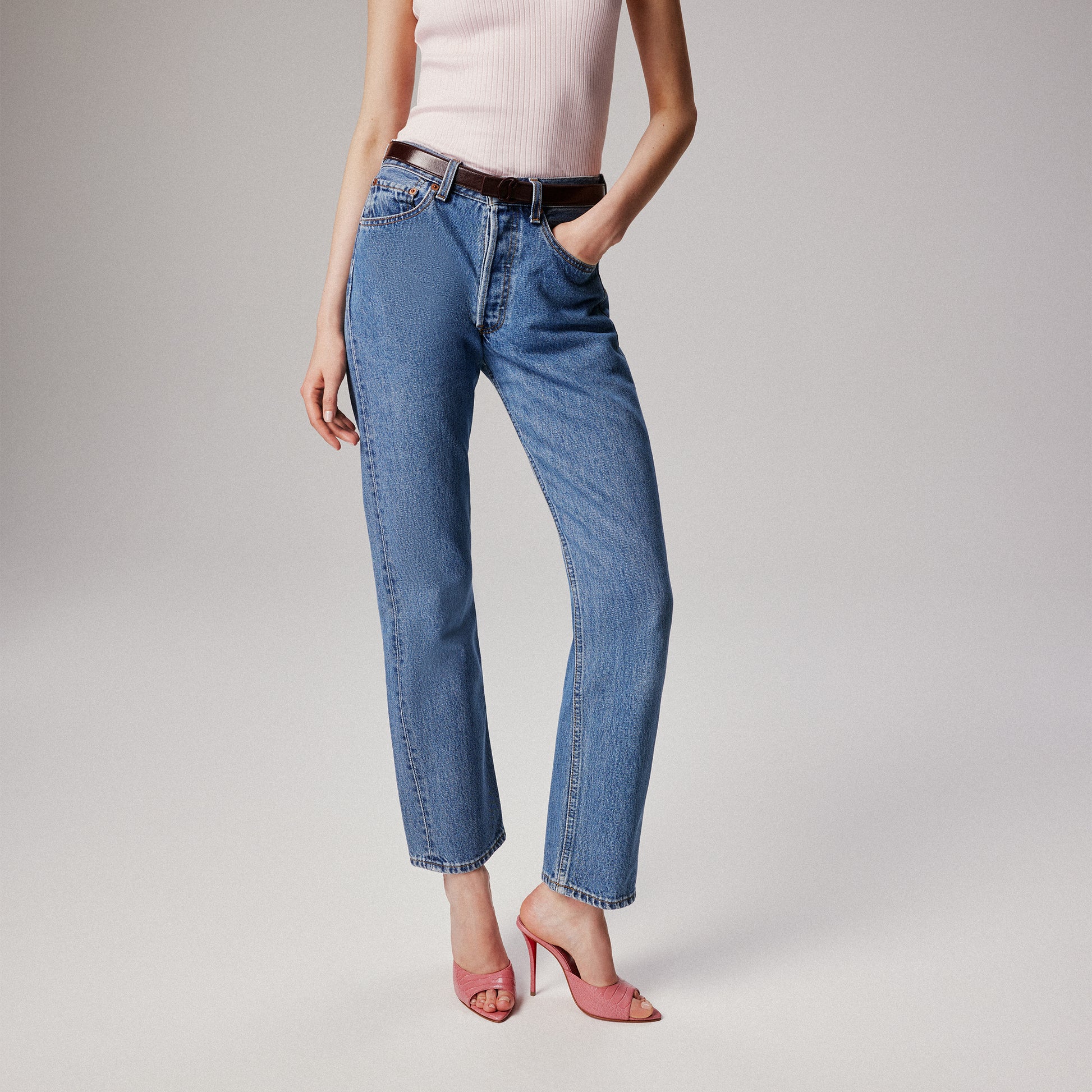 Christian Louboutin Miss Z Mule Women Shoes | Color Pink