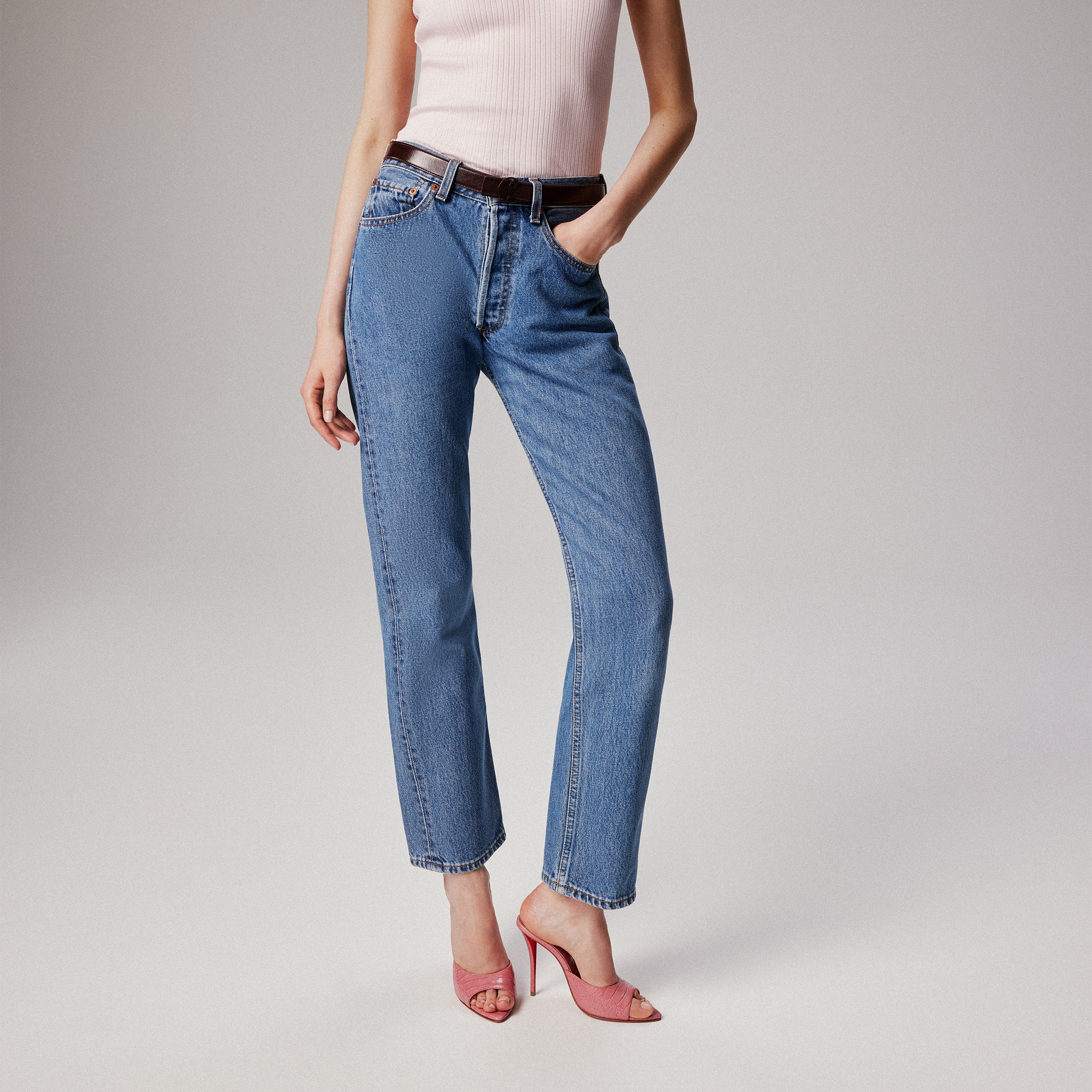 Christian Louboutin Miss Z Mule Women Shoes | Color Pink