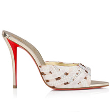 Load image into Gallery viewer, Christian Louboutin Miss Z Mule Gaagal Strass Women Shoes | Color Beige
