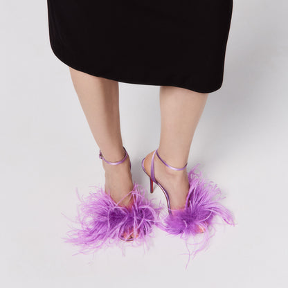 Christian Louboutin Miss Z Poupi Women Shoes | Color Purple