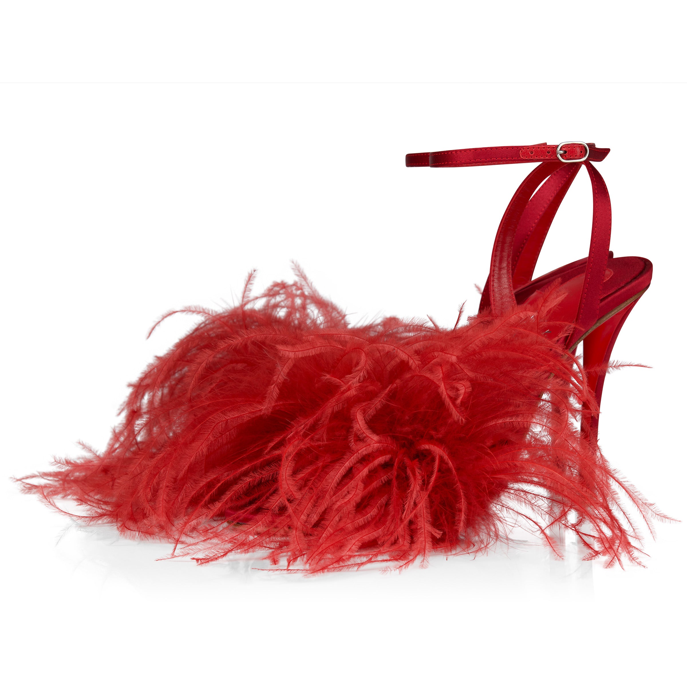 Christian Louboutin Miss Z Poupi Women Shoes | Color Red