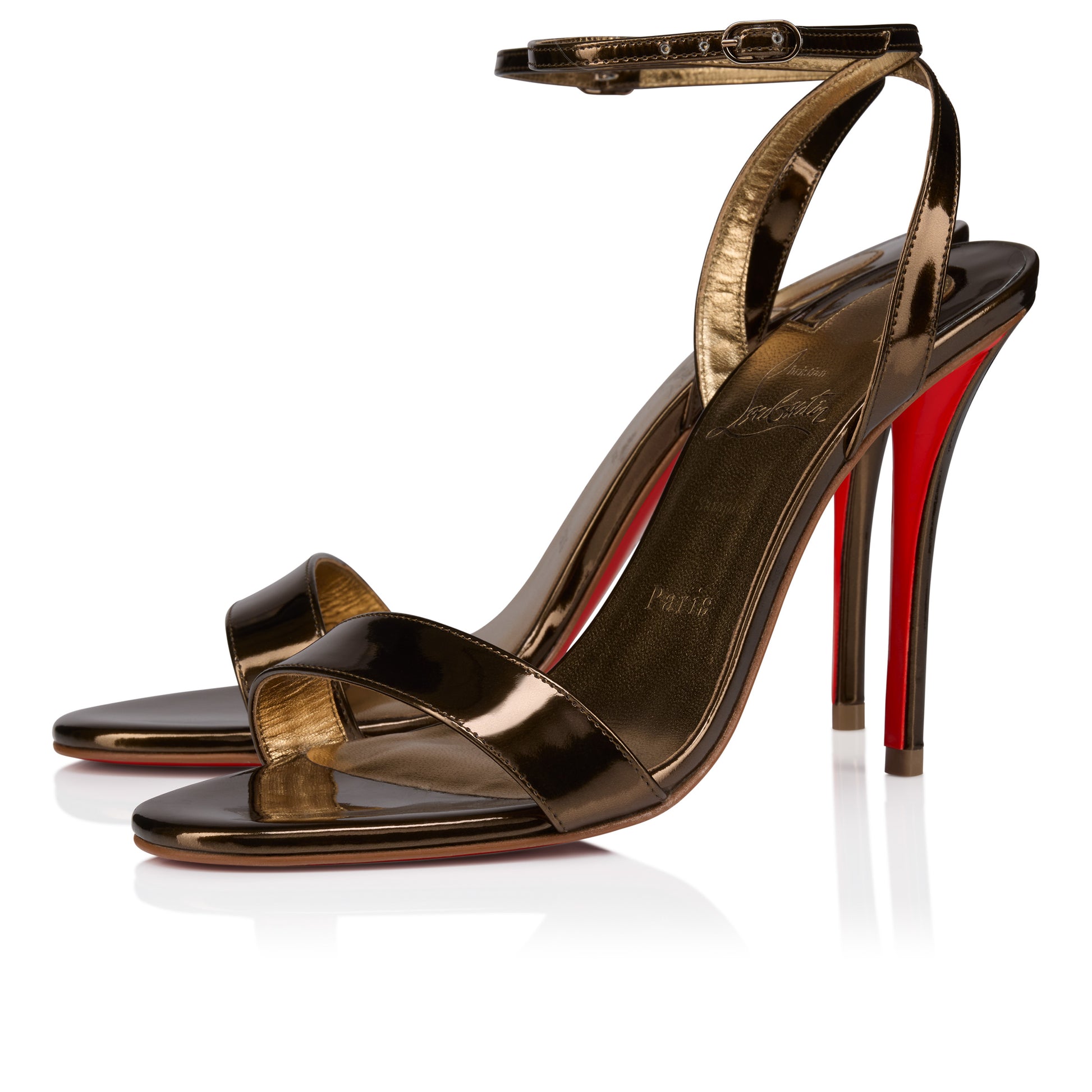 Christian Louboutin Miss Z Sandal Women Shoes | Color Bronze