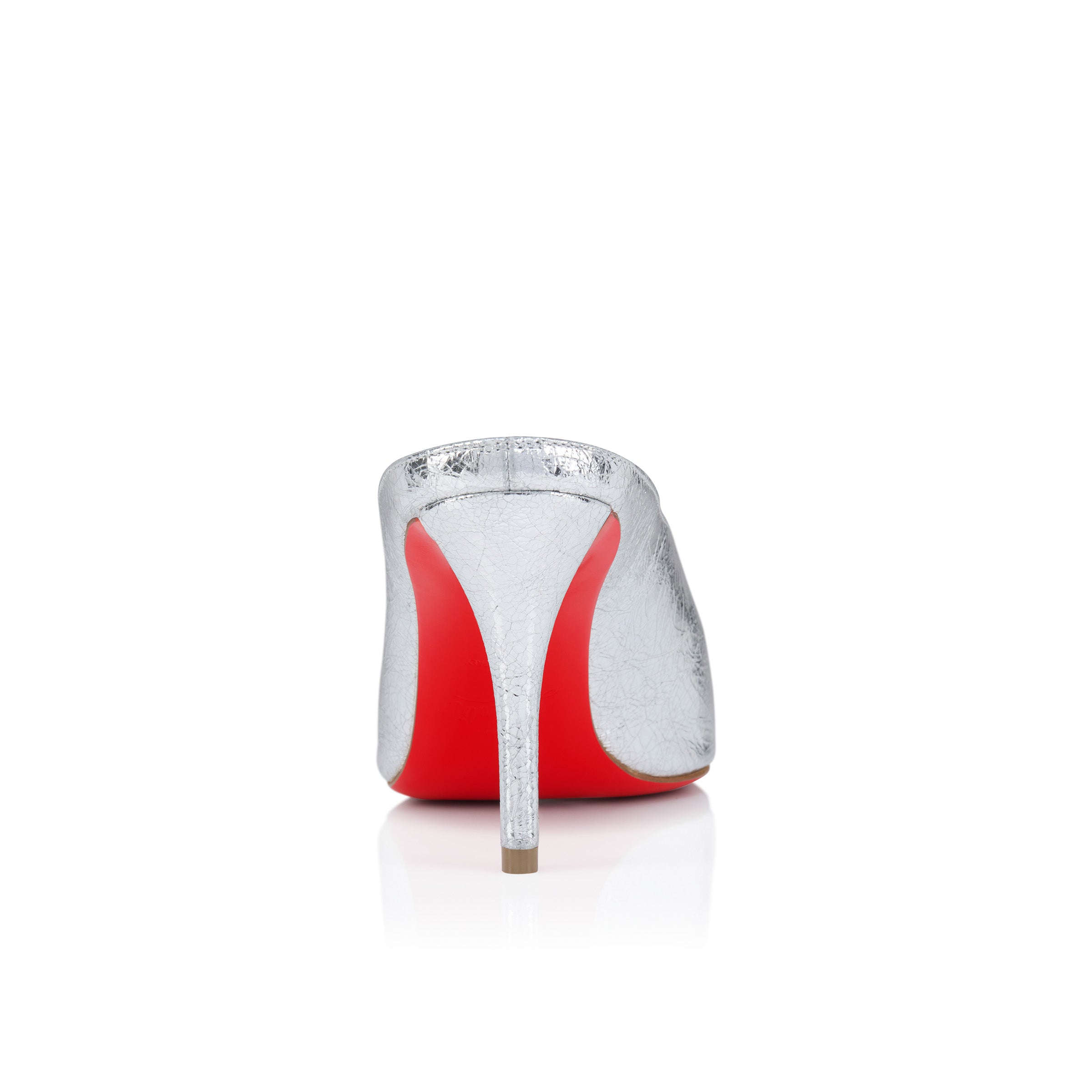 Christian Louboutin Miss Z Slimimule Women Shoes | Color Silver
