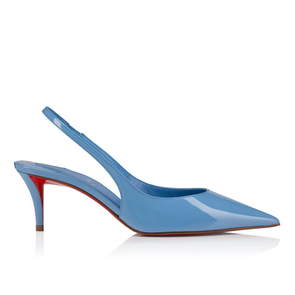 Christian Louboutin Miss Z Sling Back Women Shoes | Color Blue