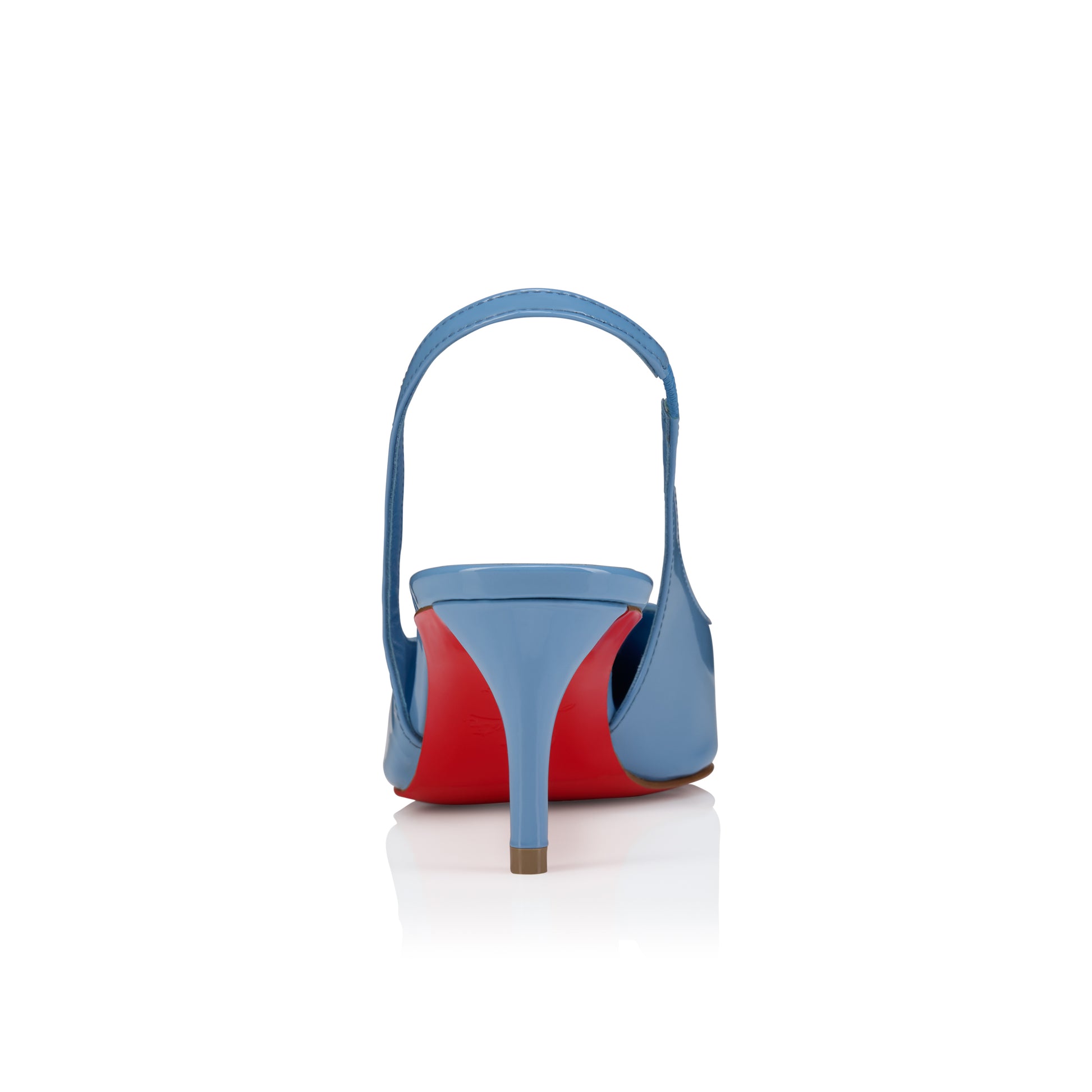 Christian Louboutin Miss Z Sling Back Women Shoes | Color Blue